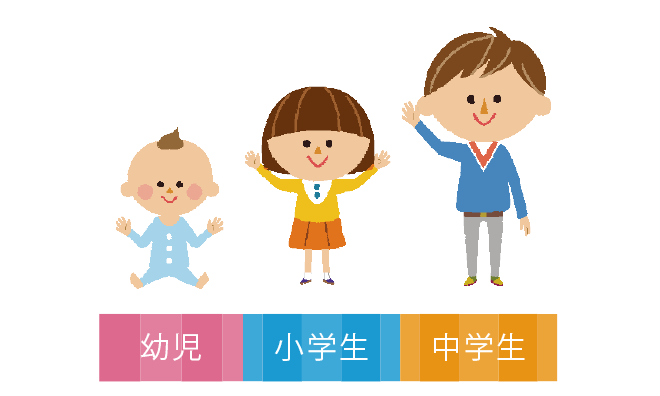 幼児から中学校までをトータルカバー